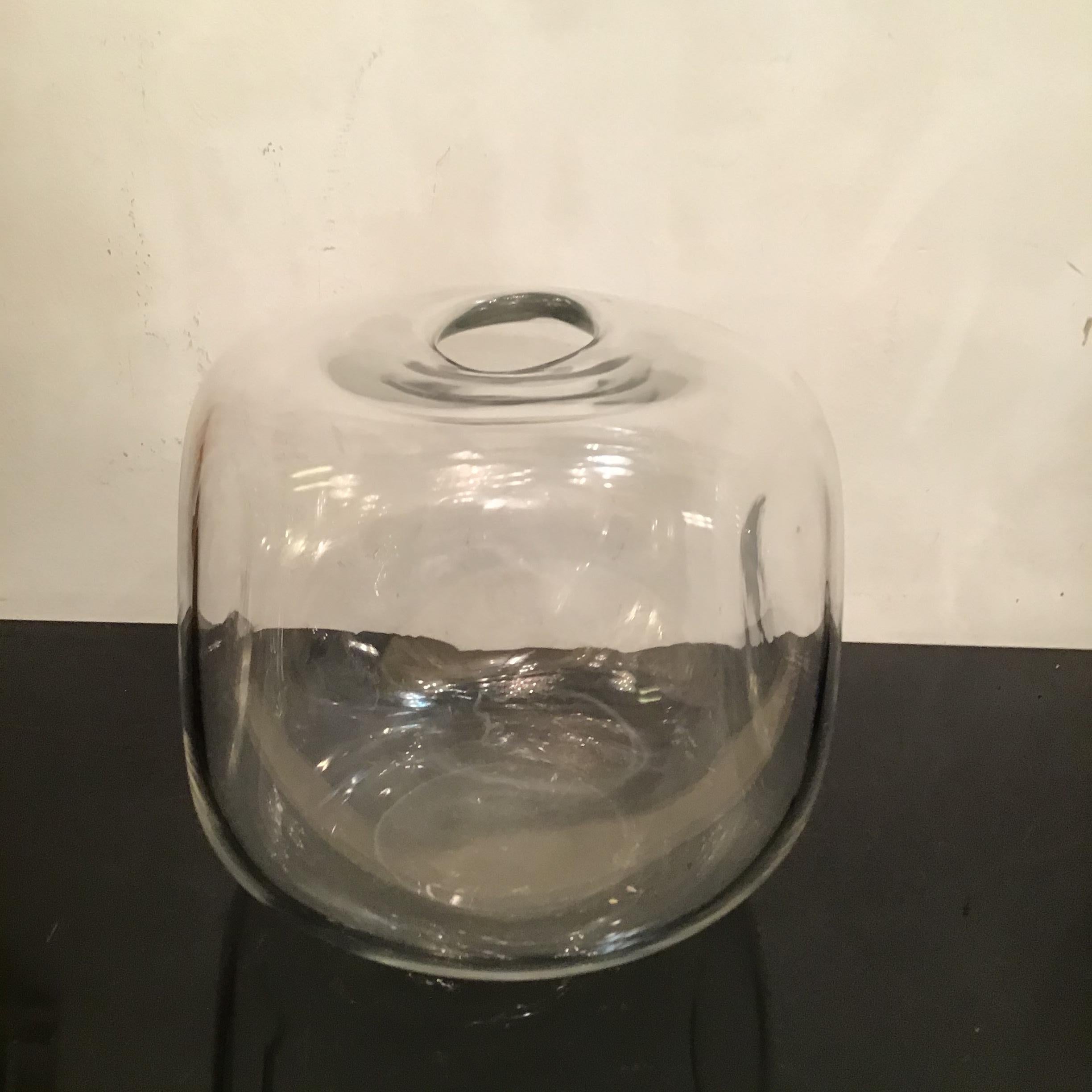 Italian Alfredo Barbini Vase Murano Glass 1970 Italy  For Sale