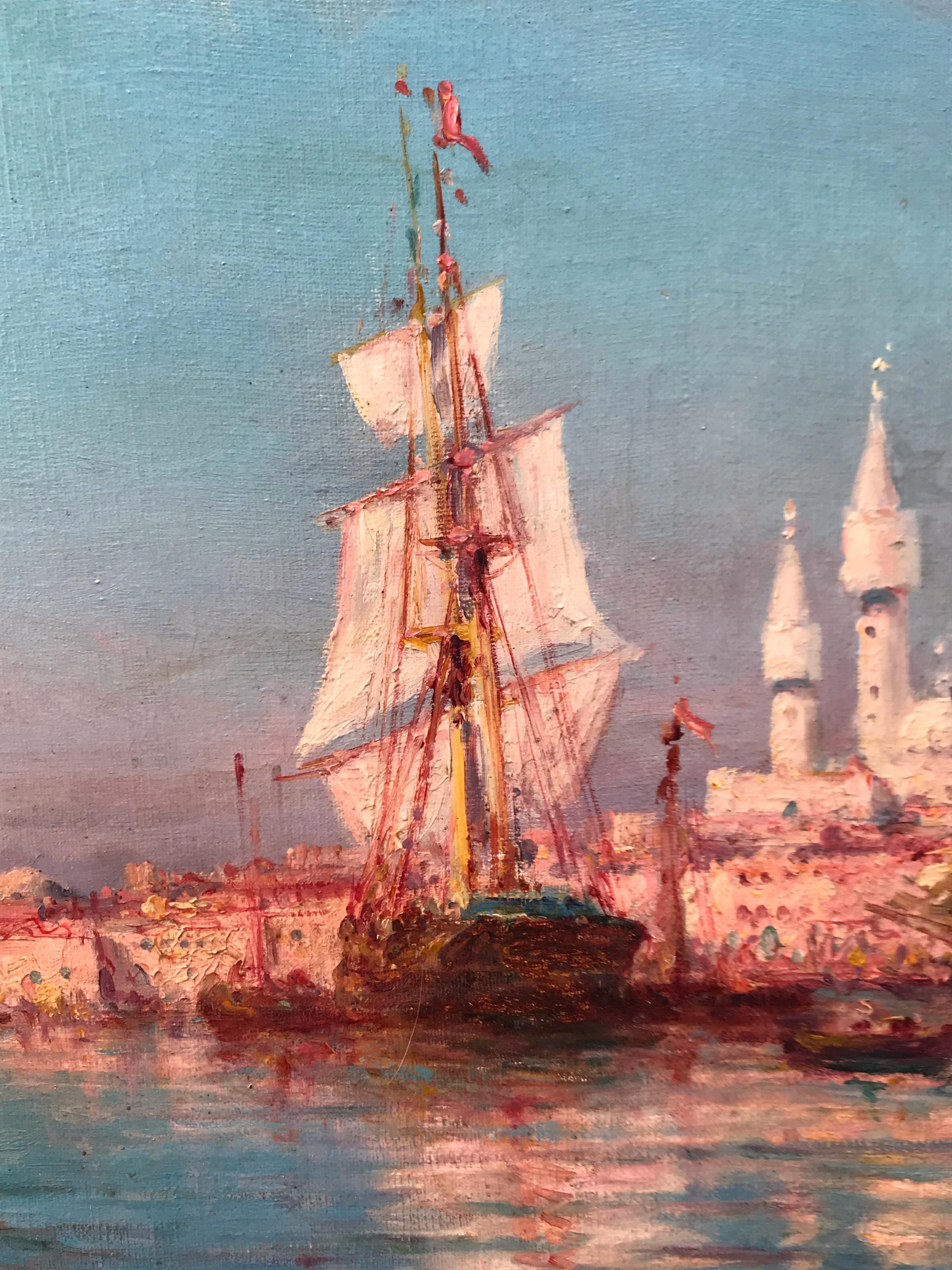 Istambul Ansicht mit Schriftzeichen im Angebot 2