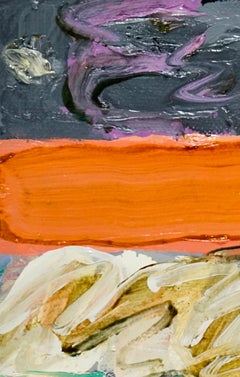 "Maine Landscape #2, " Oil on Canvas - Abstract painting