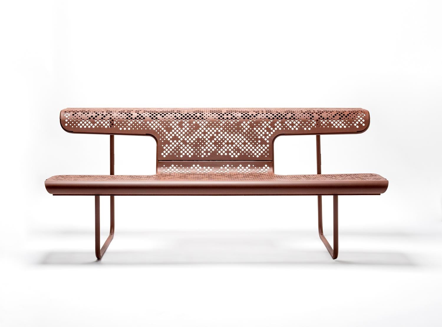 Spanish Alfredo Häberli Contemporary Interior and Exterior 'Swiss Bench', 