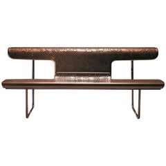 Alfredo Häberli Contemporary Interior and Exterior 'Swiss Bench', "The Poet" (Le poète)