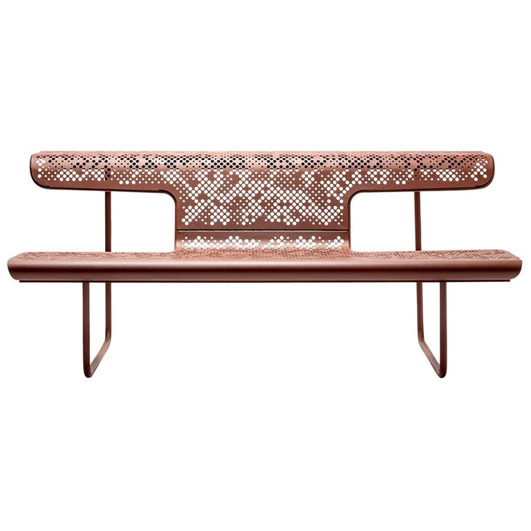 Alfredo Häberli Contemporary Interior and Exterior 'Swiss Bench', "The  Poet" For Sale at 1stDibs