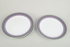 Alfredo Häberli for Iittala. 4 large porcelain dinner plates, “Origo” series.