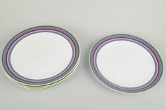Alfredo Häberli for Iittala. 5 large porcelain dinner plates, “Origo” series.