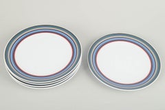 Alfredo Häberli for Iittala. 5 lunch/salad plates in porcelain, “Origo” series.