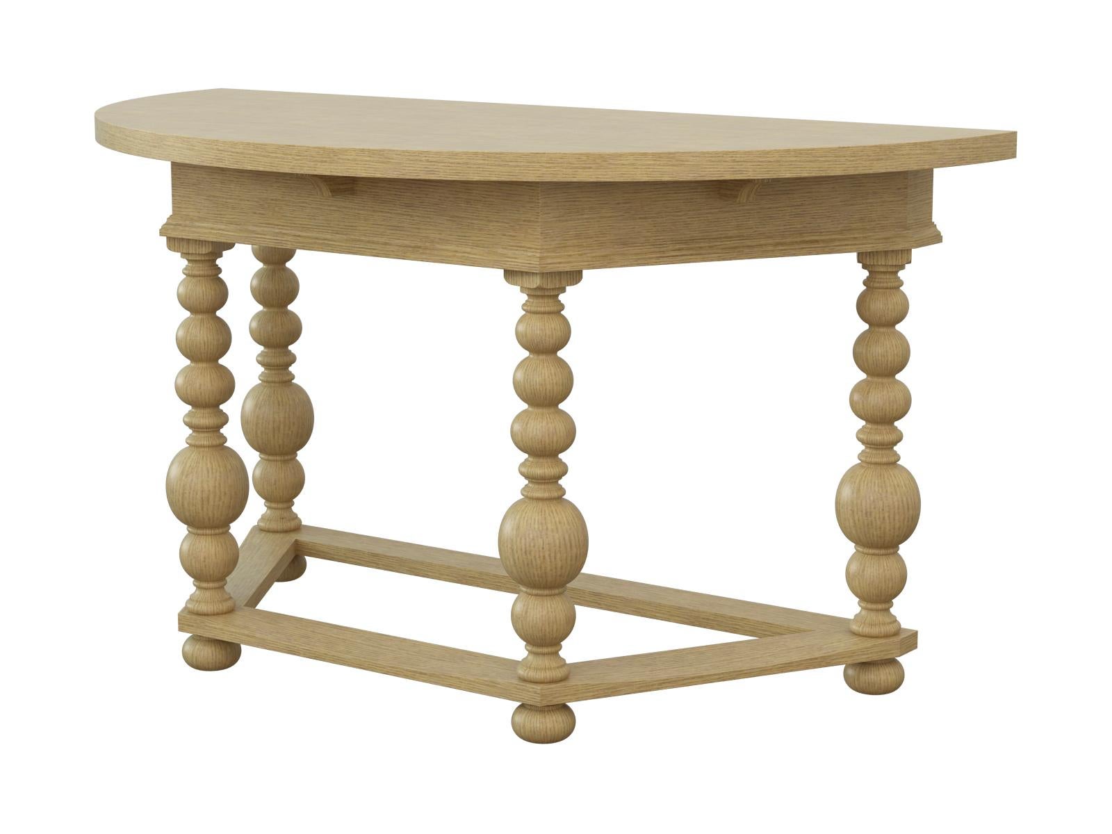 

 6310-49 TABLE CAMPANILE DEMILUNE

Largeur 54