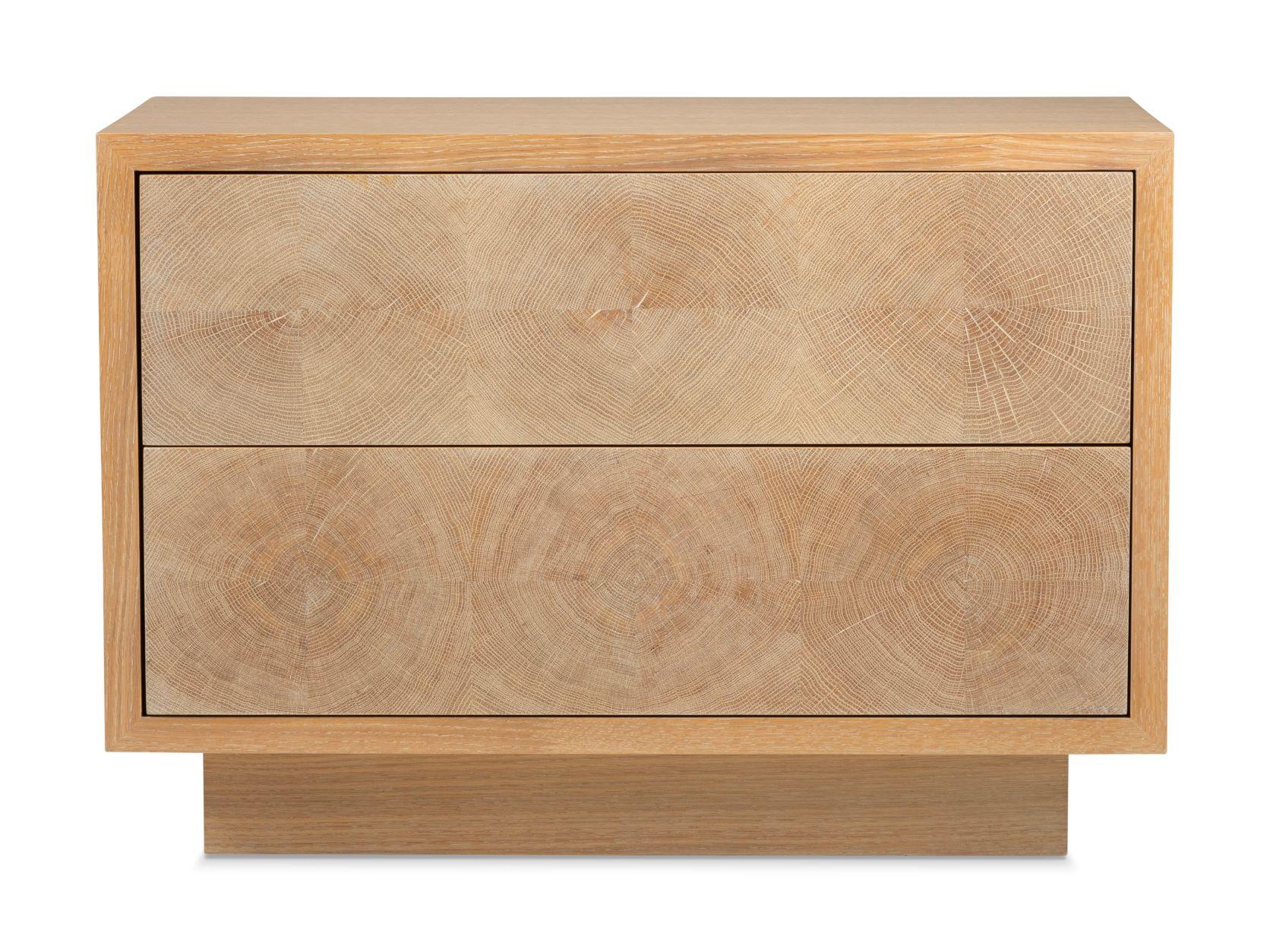 Alfredo Paredes Obispo Nachttisch (Furnier) im Angebot