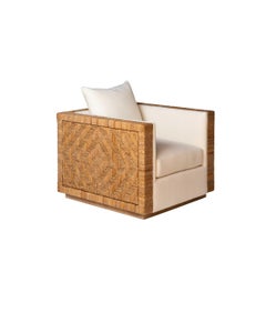 Alfredo Paredes San Miguel Woven Panel Chair