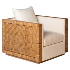 Alfredo Paredes San Miguel Woven Panel Chair