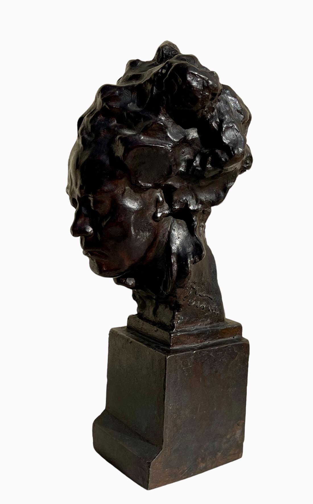 Alfredo Pina - Lost Wax, Bust Of Beethoven For Sale 1