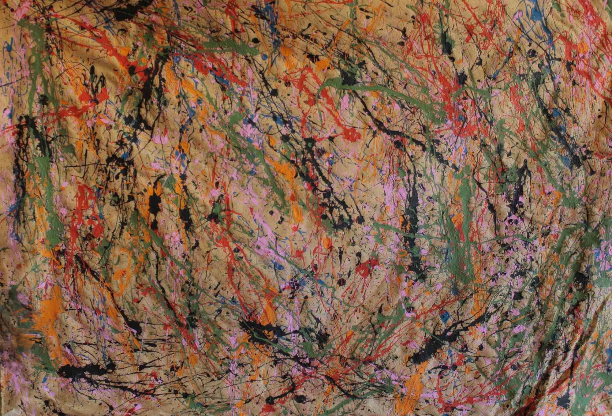 Untitled ist eines der besten Werke des Künstlers Alfredo Pizzi. Es ist auf Leinwand gemalt, in Acryl im Jahr 2020.

Der Autor verfügt über einen vielseitigen Hintergrund im künstlerischen Bereich. Er begann einen Forschungsweg im visuellen Bereich,