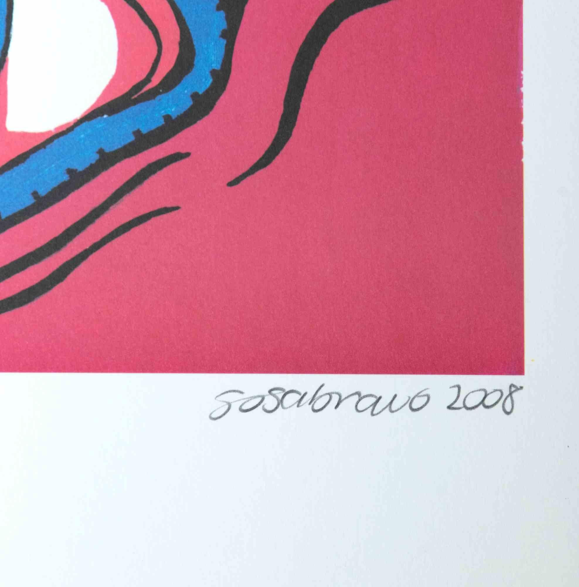 Atletismo - Litografia di Alfredo Sosabravo - 2008 in vendita 1