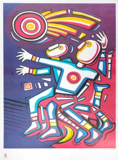 Athleticism - Lithograph by Alfredo Sosabravo - 2008