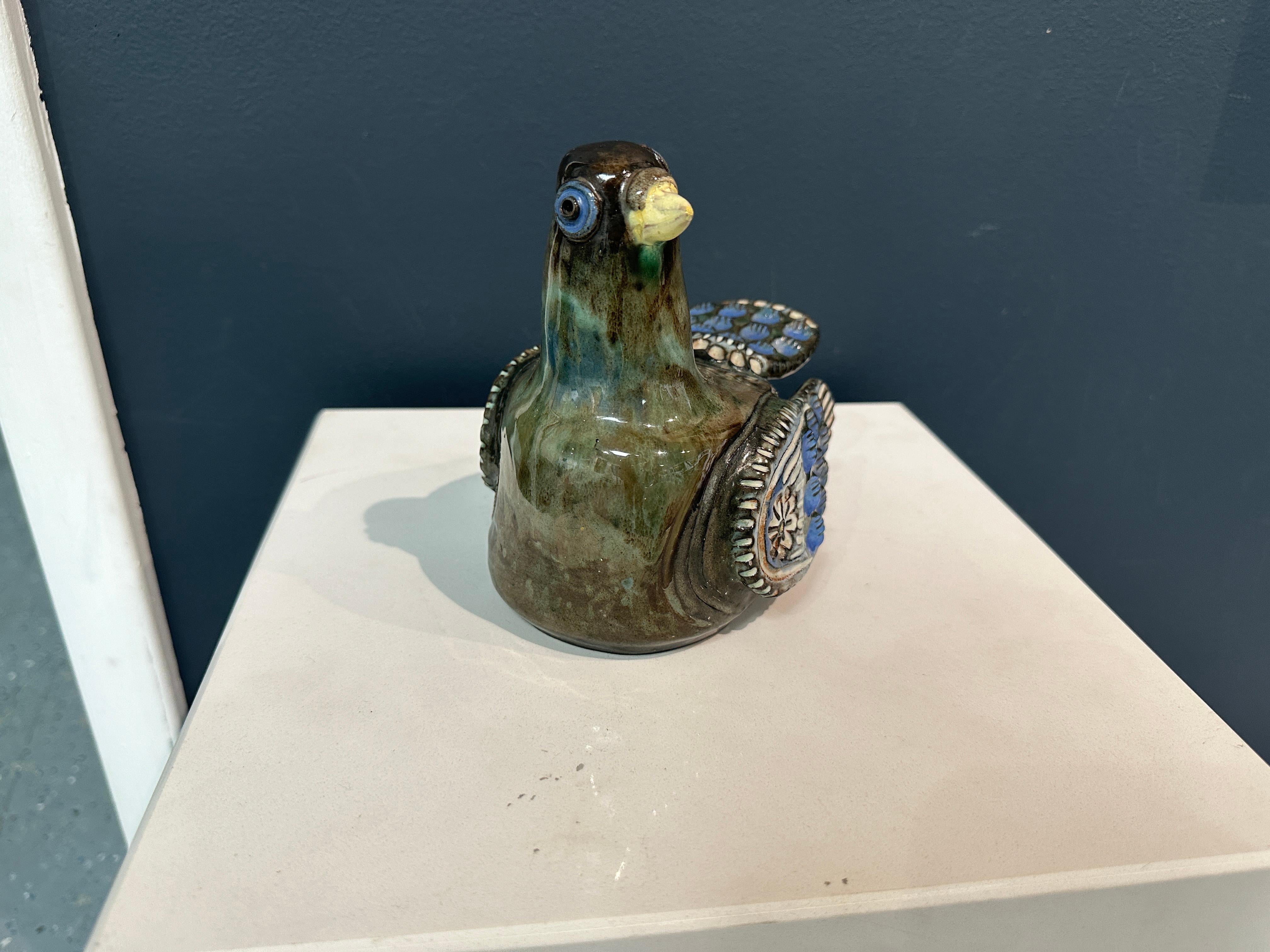 Alfredo Sosabravo
Paloma / Dove,  1984 
Ceramic 
6 x 6 ½  x 5 in
Unique piece

Alfredo Sosabravo was born in Sagua La Grande, Cuba, on October 25, 1930. He studied art at the Annex School of San Alejandro Fine Arts Academy but is considered a
