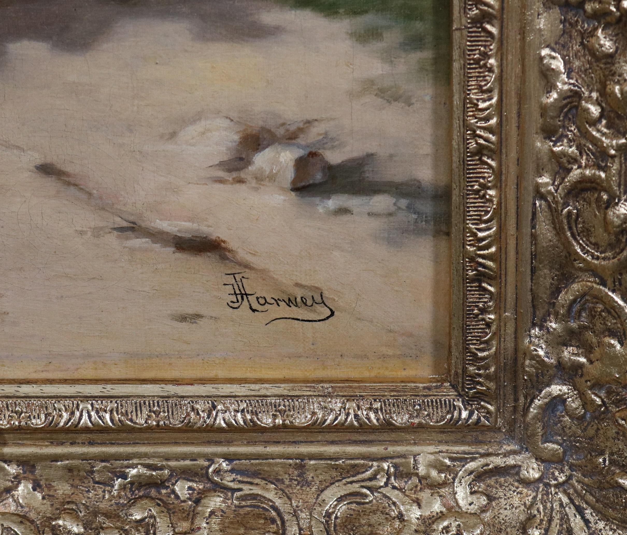 A Tutto Galoppo - 19. Italienisches Ölgemälde der Belle Epoque Gesellschaft Herr & Pferd im Angebot 4