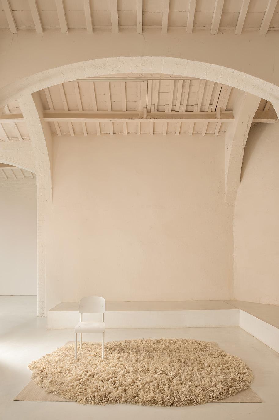 Tappeto Shag 'Alga' Nature Off-White di Nanimarquina in vendita 4