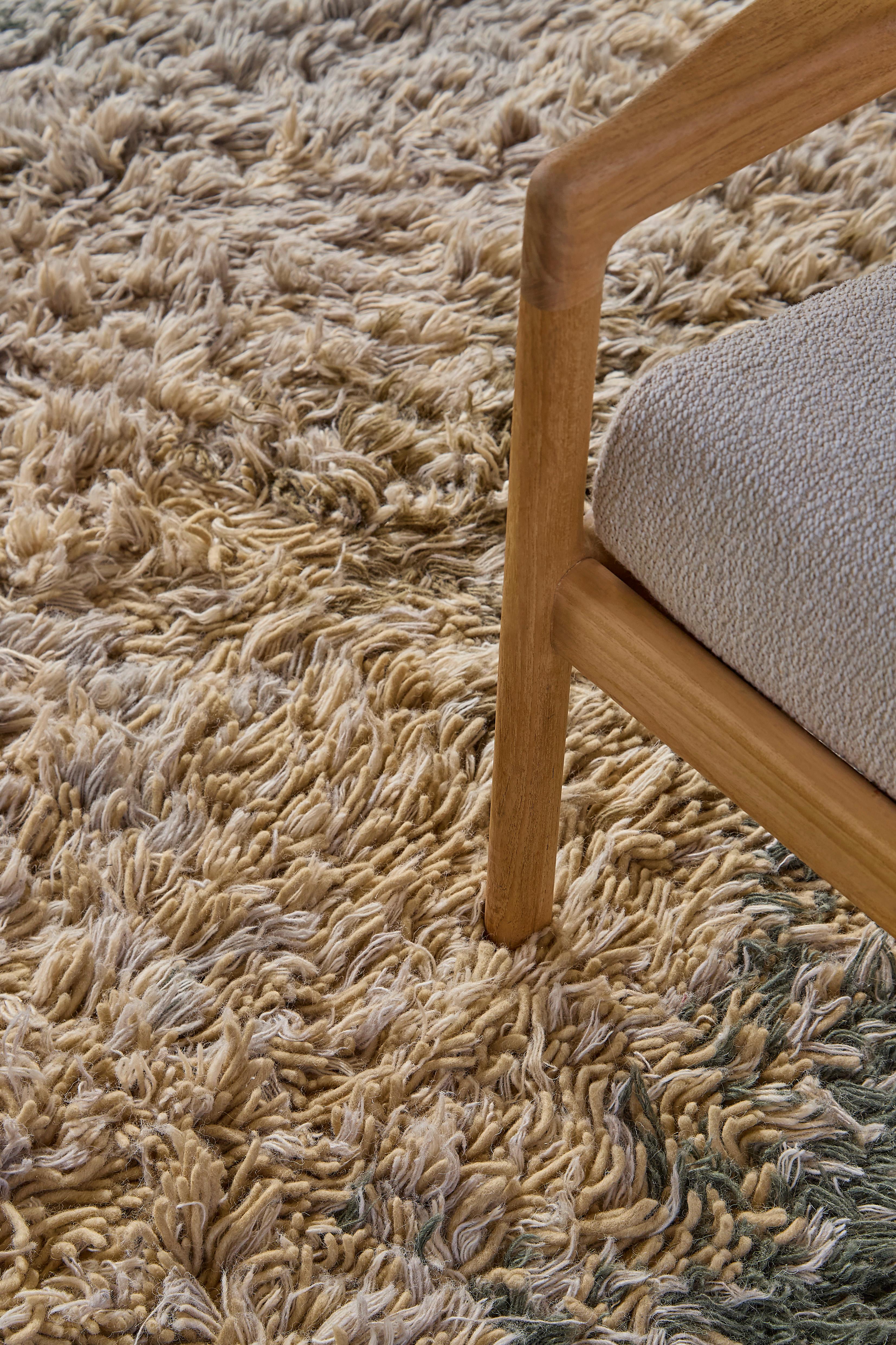 Tappeto Shag 'Alga' Nature Off-White di Nanimarquina in vendita 1