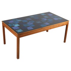 ALGOT TÖRNEMAN Coffee table with enamel top by  AB Säffle Möbelfabrik Sweden 196