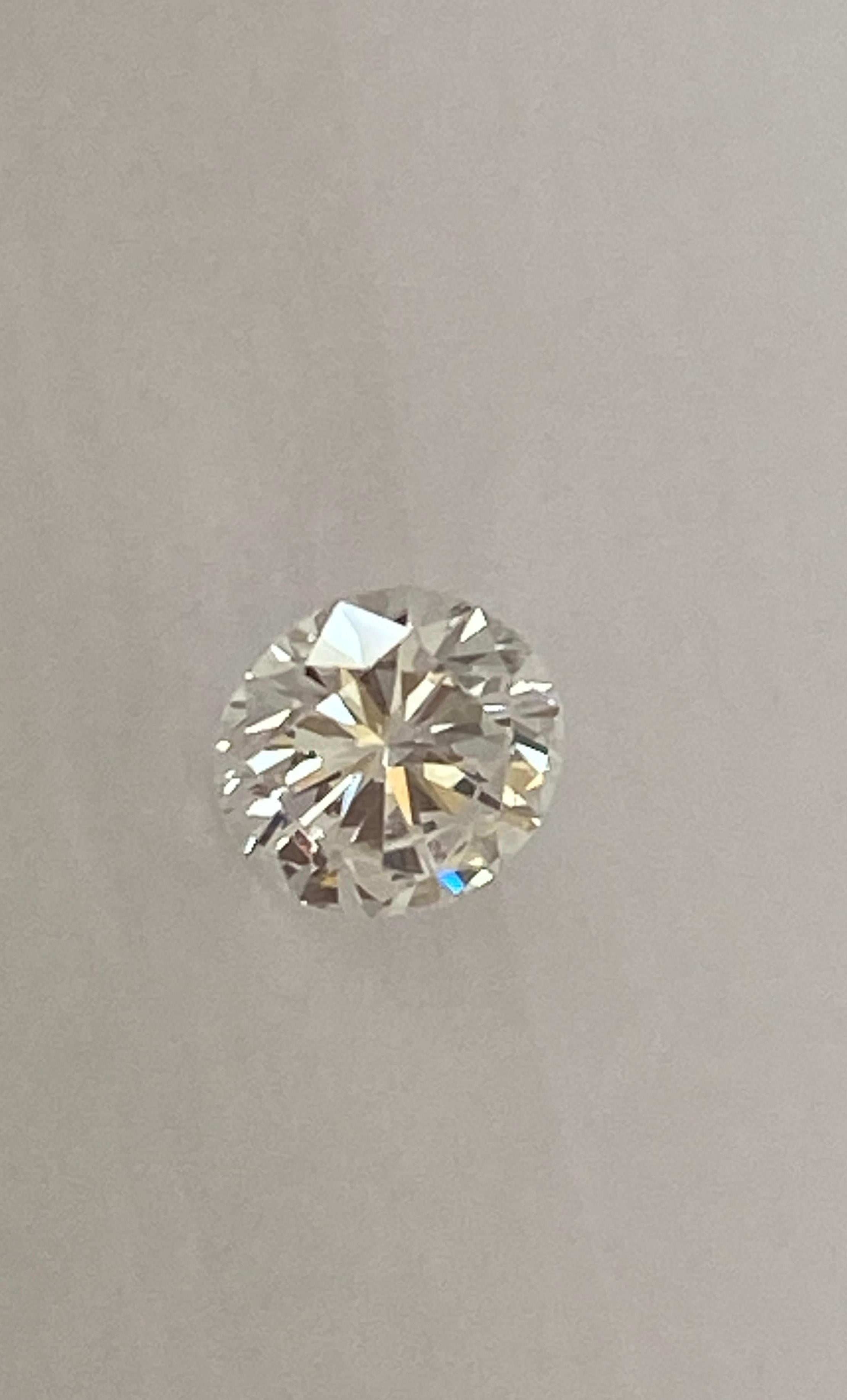 Contemporain Diamant certifié ALGT de 0,63 carat en vente