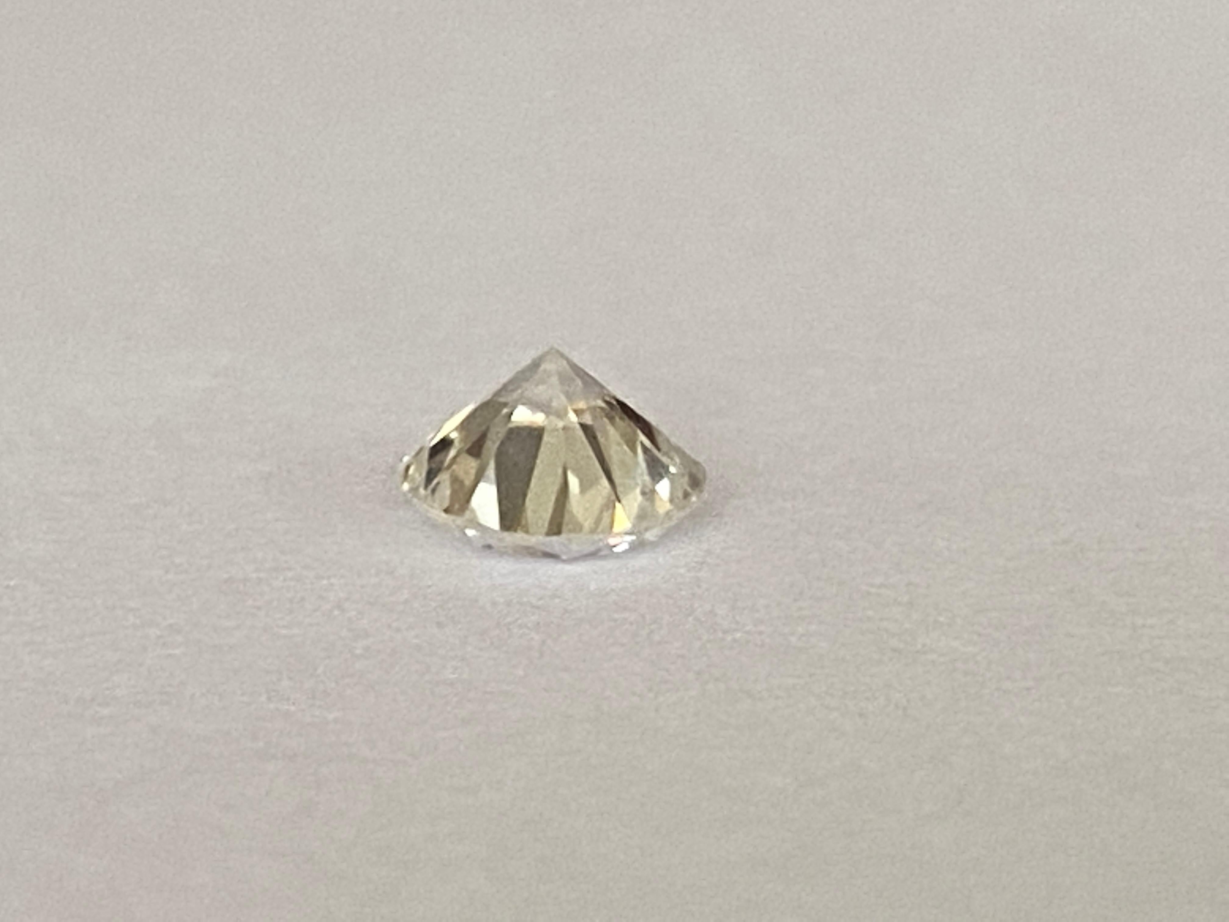 Diamant certifié ALGT de 0,63 carat en vente 1