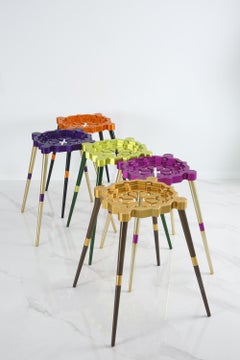 Alhambra Custom Dining Table by May Arratia, Customizable Colors