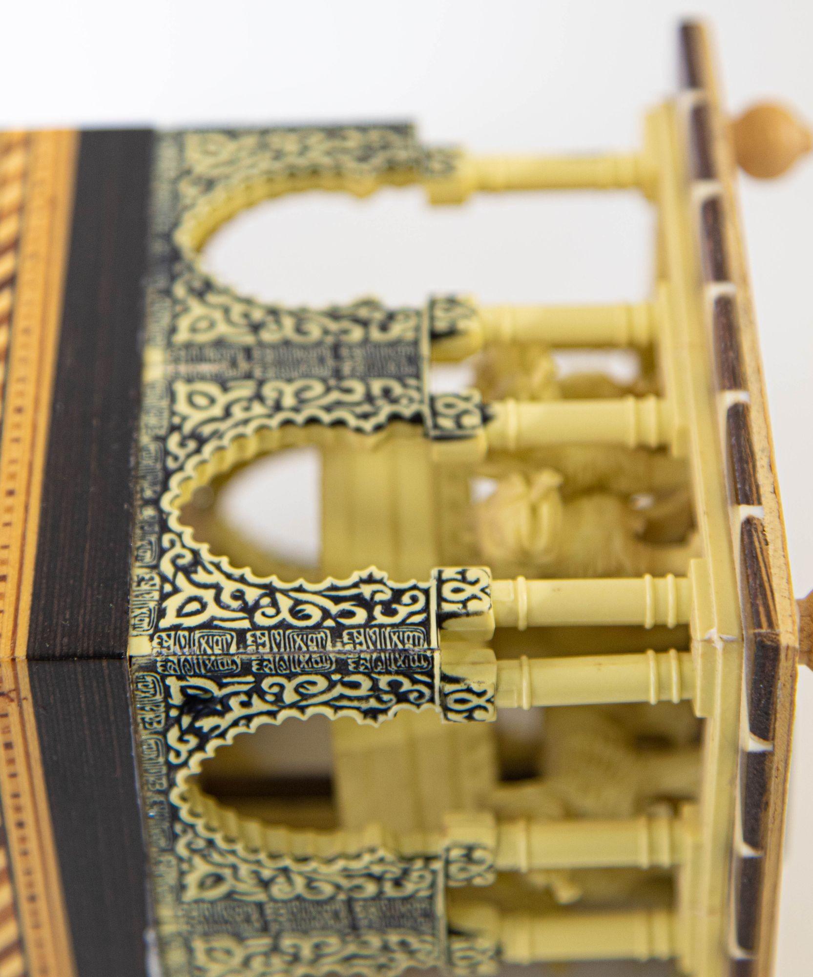 Alhambra Handmade Music Box by Miguel Laguna Granada Spain 2