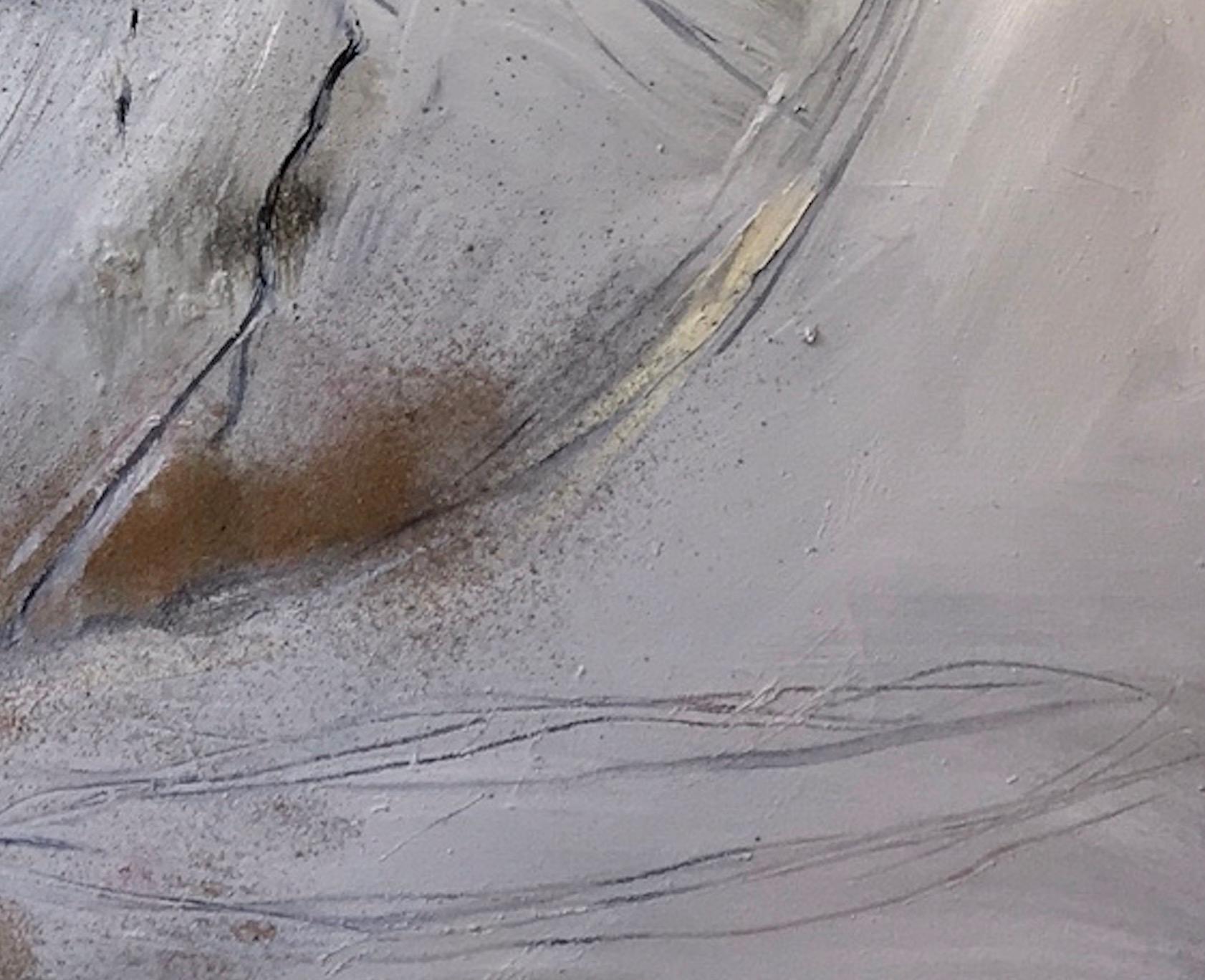 Cerchio spezzato, dipinto olio su tela di Madeleine Strindberg in vendita 2