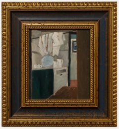 Christine Thorburn - Olio contemporaneo con cornice, Caravan