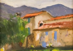 Georges Pacouil (1903-1996) - 20th Century Oil, Chalet in the Mountains