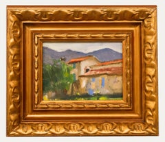Georges Pacouil (1903-1996) - Olio del XX secolo, Chalet in montagna