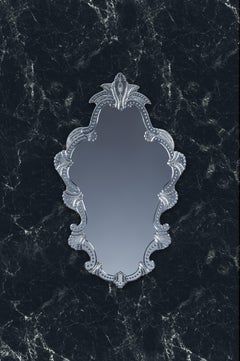 "Alì Baba" Murano Glass Mirror, 800 French Style by Fratelli Tosi
