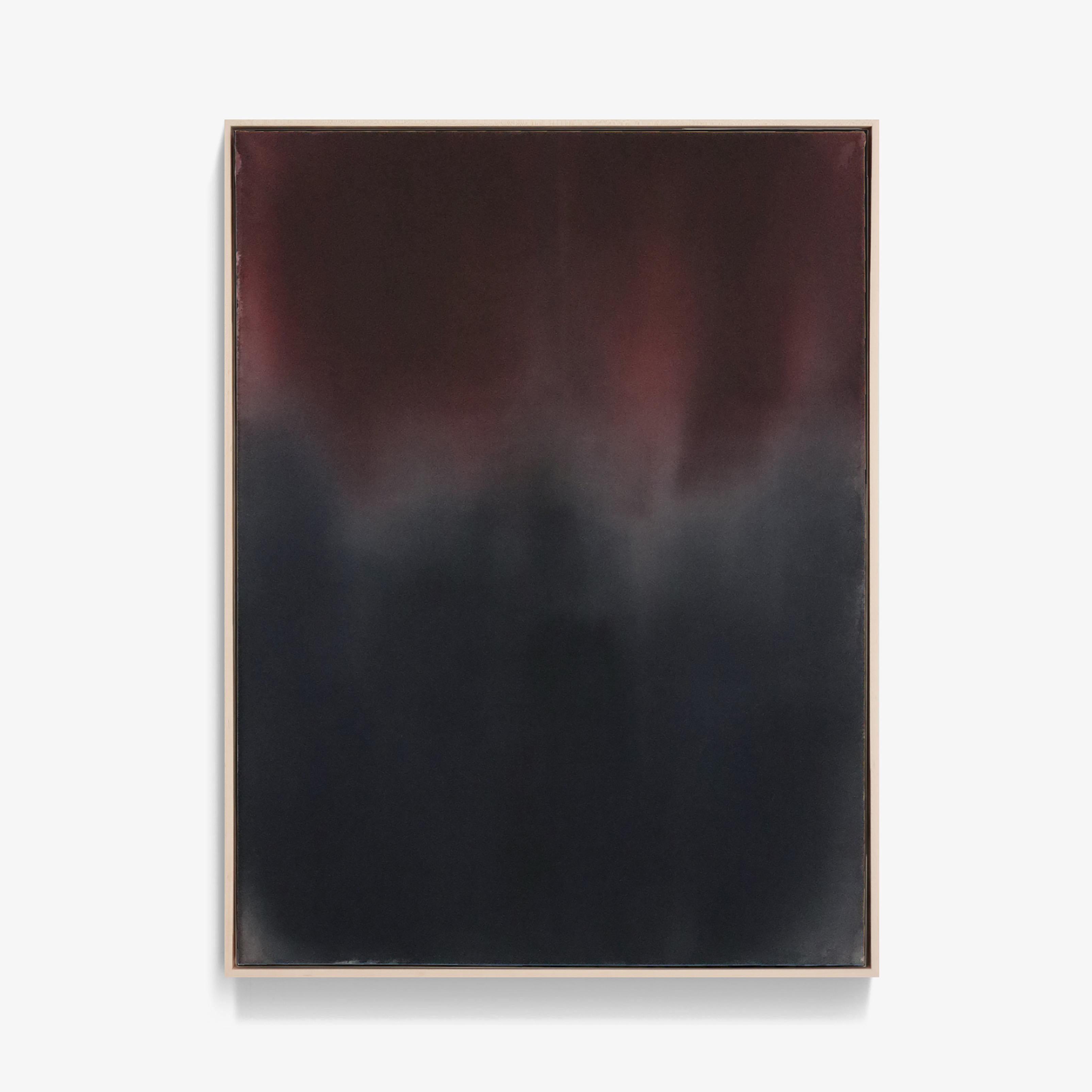 Ali Enache Abstract Painting - "Guess It's What You Wanted ll"  Acrylic on Raw Canvas, Framed