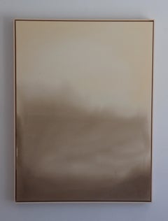 "Flutkatastrophe"  Acryl auf roher Leinwand, gerahmt