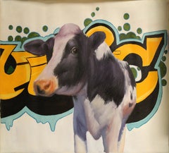 "Vaca", Oil Painting