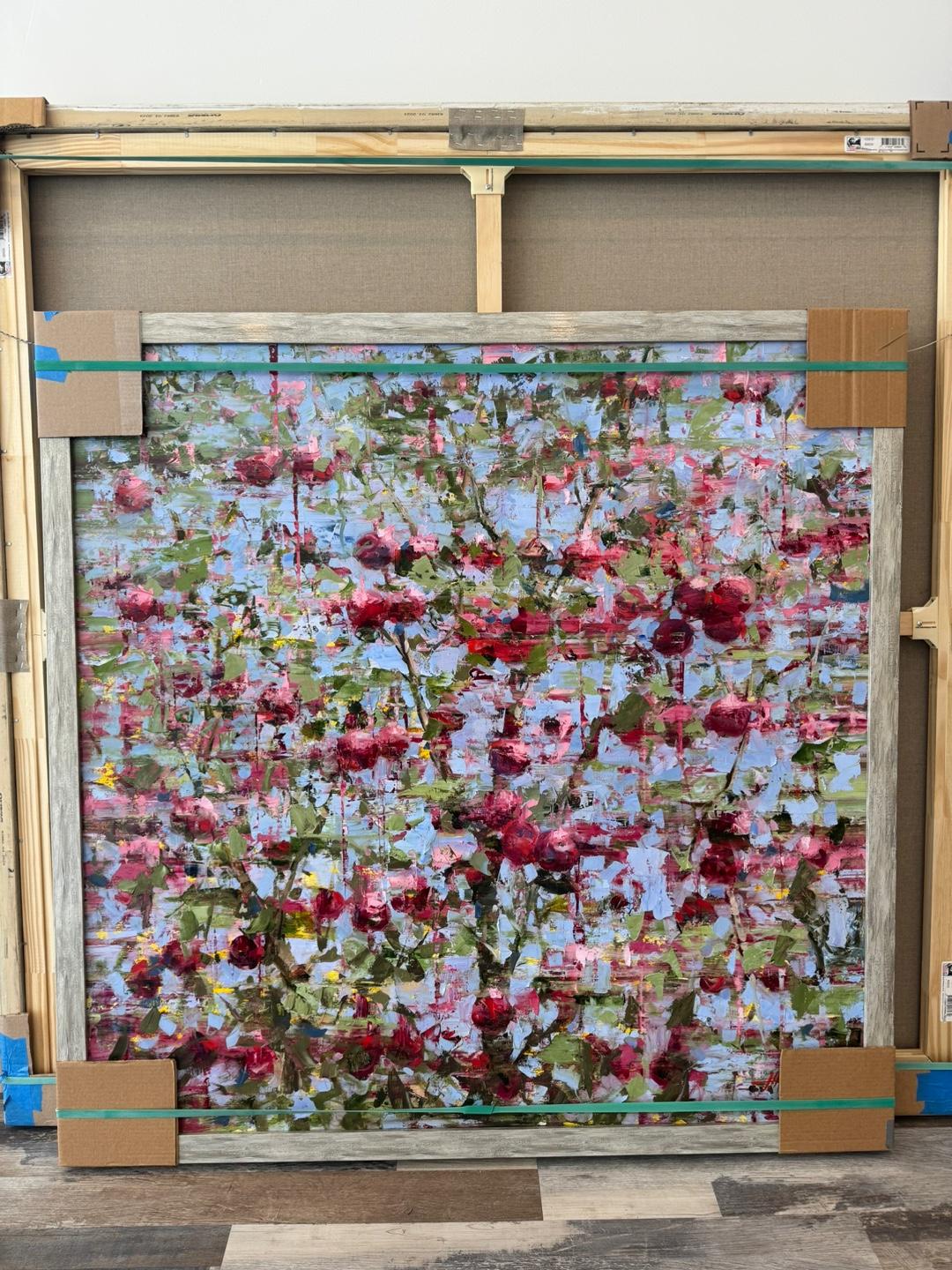 Apple Blooming - Painting by Ali Hasmut