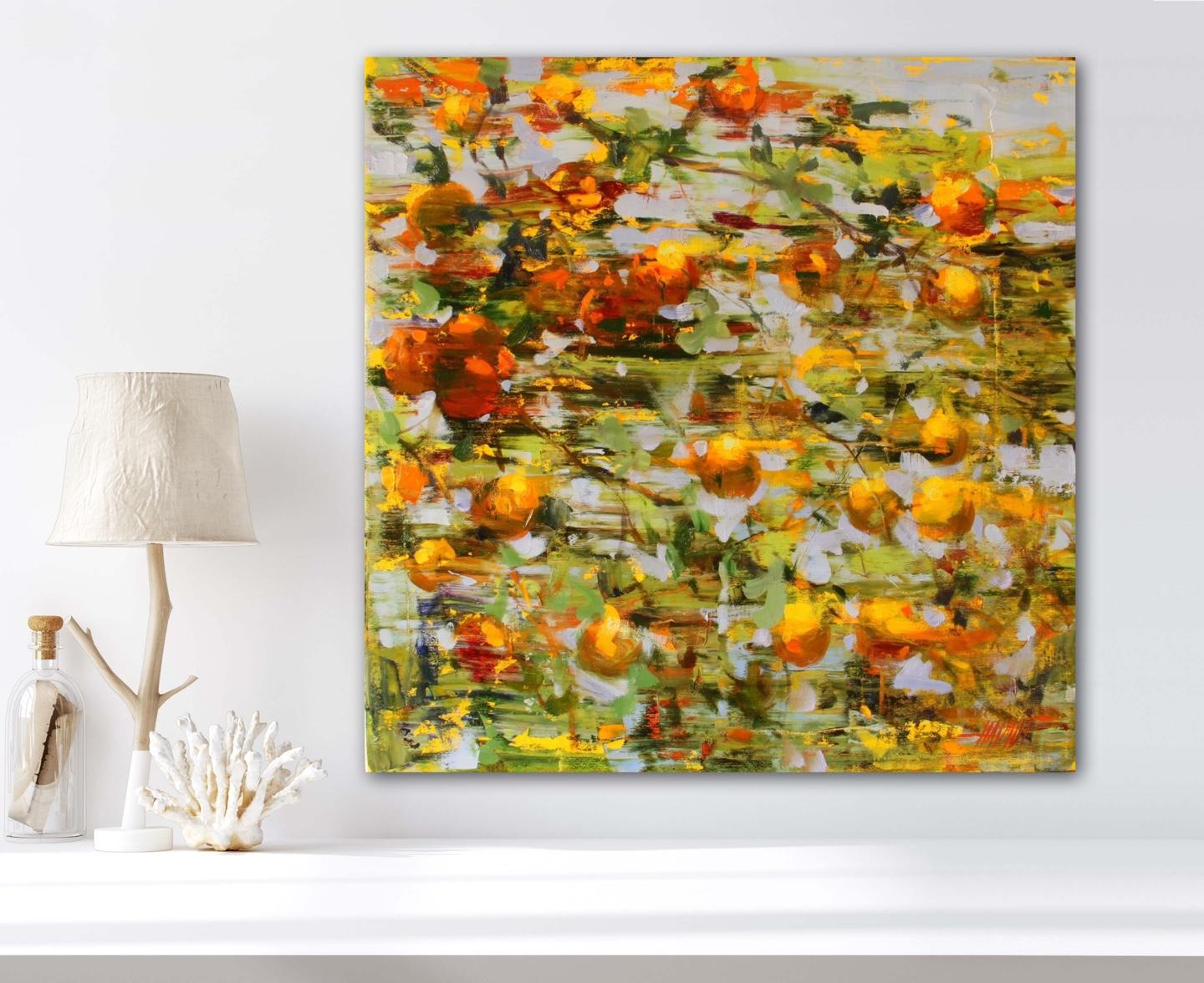 Oranges - Painting by Ali Hasmut