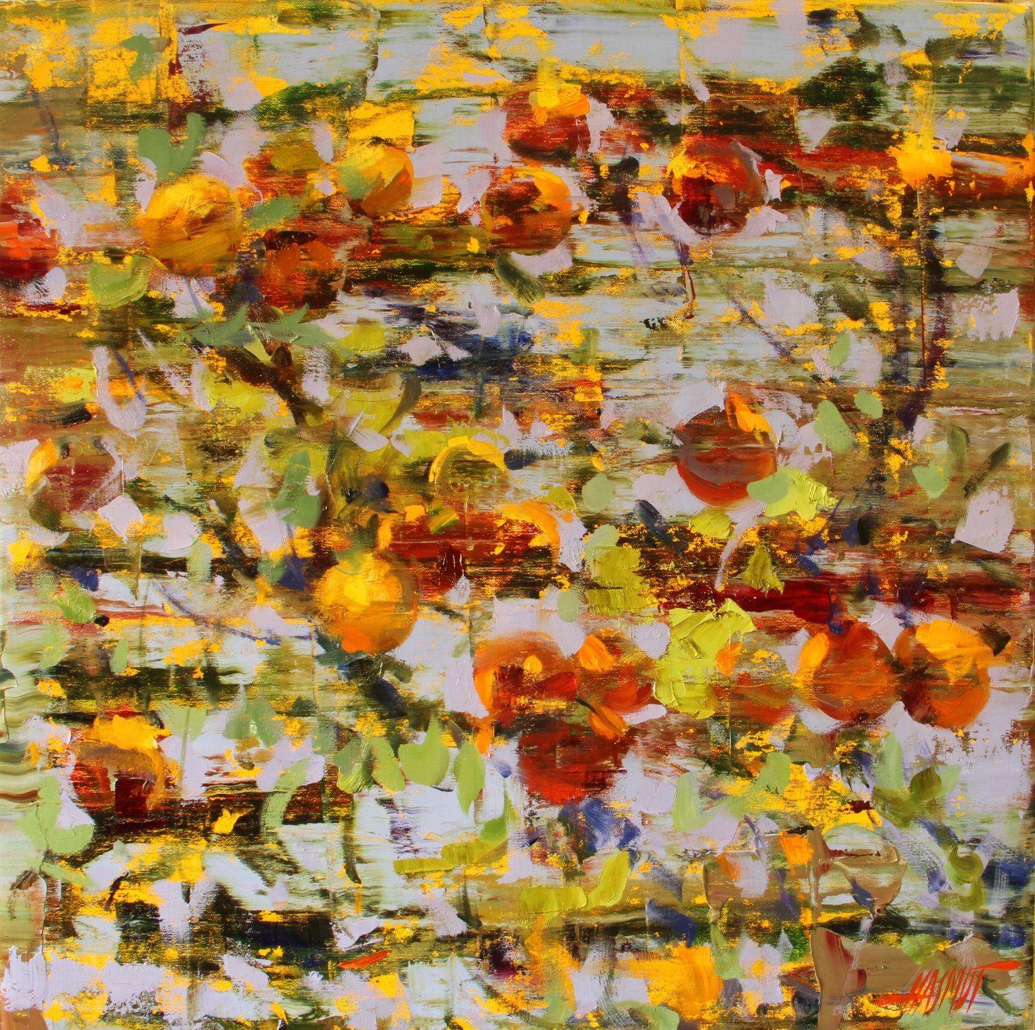 Ali Hasmut Landscape Painting - Oranges