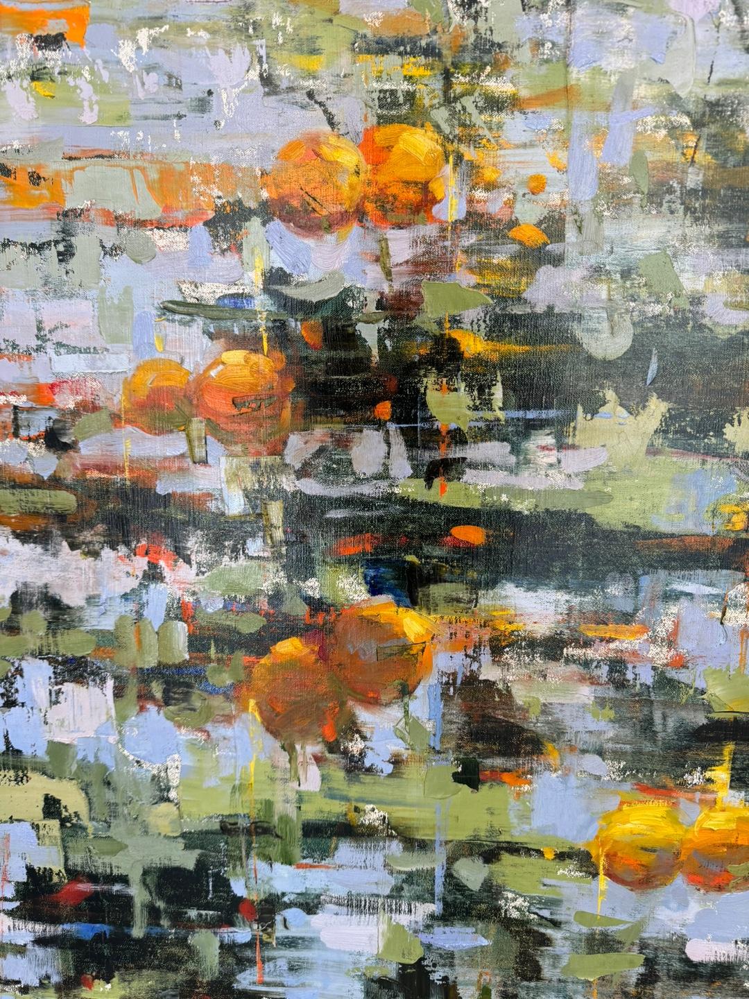 Sweet Oranges - Impressionist Painting by Ali Hasmut