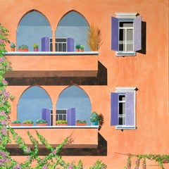 From Beirut contemporary painting by Ali Mourabet