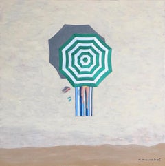 Solo Solar by Ali Mourabet, Original aerial painting, Perspective painting
