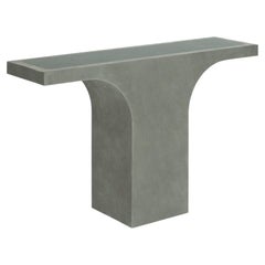 Table console Alia en daim