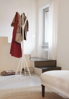 Alias 030 To’taime Coat Stand in Black Lacquered Aluminum Frame