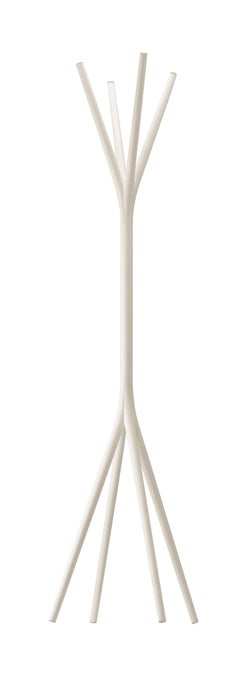 Alias 030 To’taime Coat Stand in White Lacquered Aluminum Frame