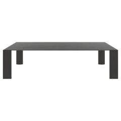 Alias 053 Hiwood Large Table with Dark Oak Top by Gabriele e Oscar Buratti