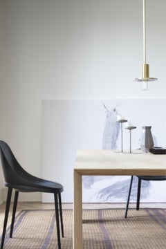 Alias 070 Elle Chair in Black with Lacquered Aluminum Frame by Eugeni Quitllet