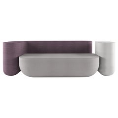 Alias 25B Okome Sofa/Sessel mit 2 Gestell und Polsterung von Nendo