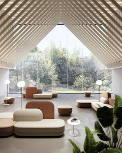 Alias 25C Okome Angular Two Seater Sofa in Hero Upholstery by Nendo