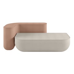 Alias 25D Okome Two Seater Sofa Ending 74 in Hero Upholstery by Nendo
