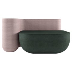 Alias 25E Okome Sofa mit kantigem 1 Sitz und Polsterung von Nendo