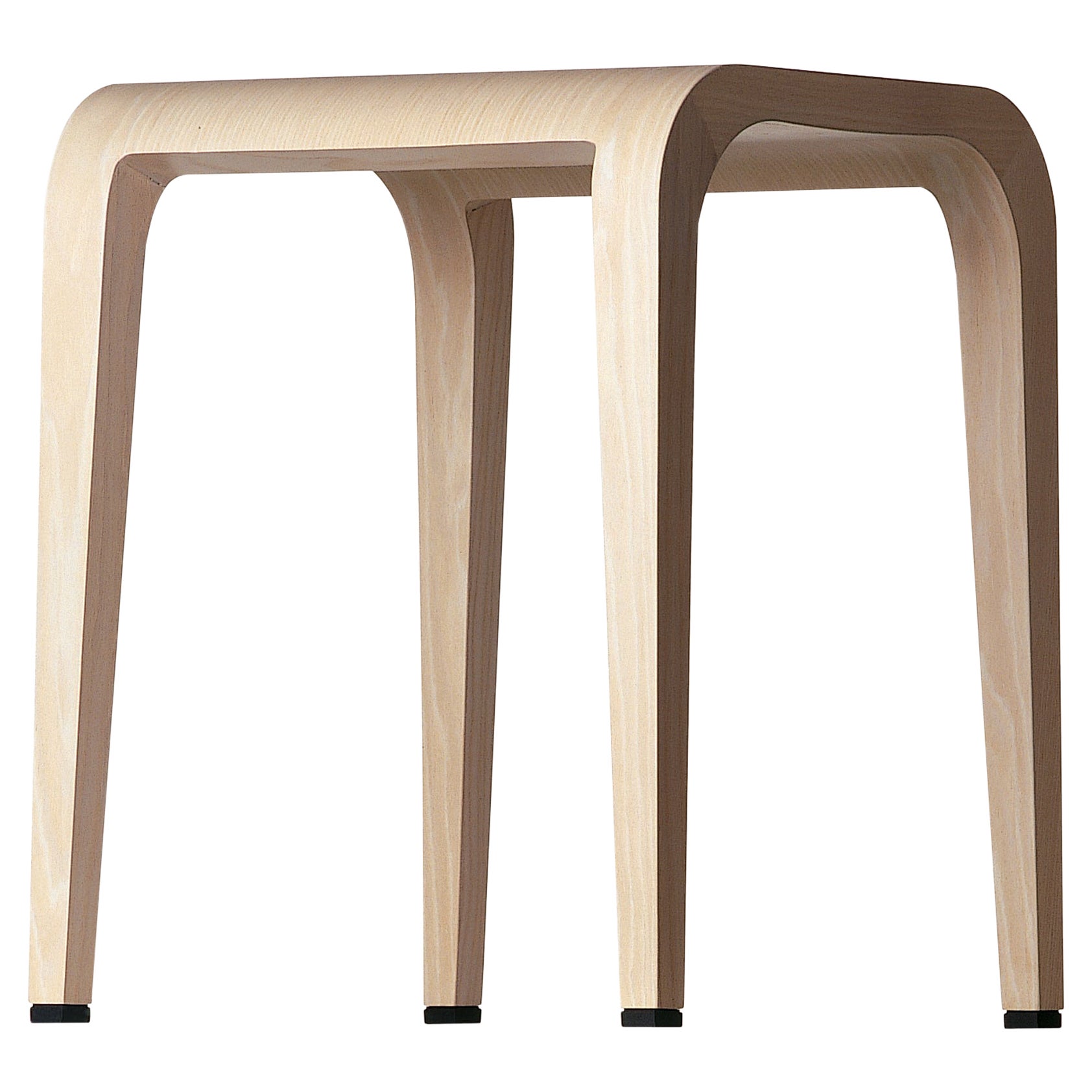 Alias 310 Tabouret Laleggera en chêne blanchi Riccardo Blumer